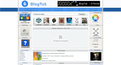 Desktop Screenshot of blogtok.com